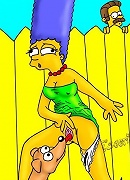 Virgin Marge takes her panties off and gets screwed by dick